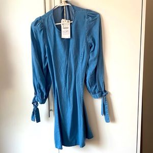 Never worn, Zara denim dress
